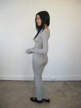 Load image into Gallery viewer, Charcoal Striped Mia Pant