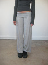 Load image into Gallery viewer, Charcoal Stripe Ella Pant