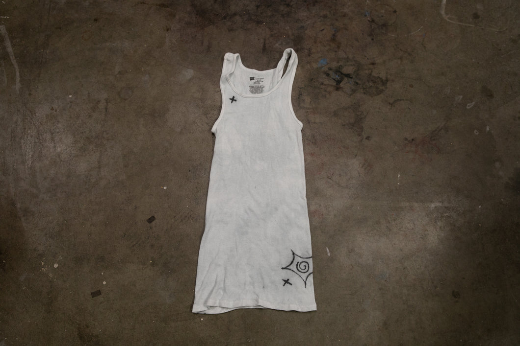 grey swirl tank S