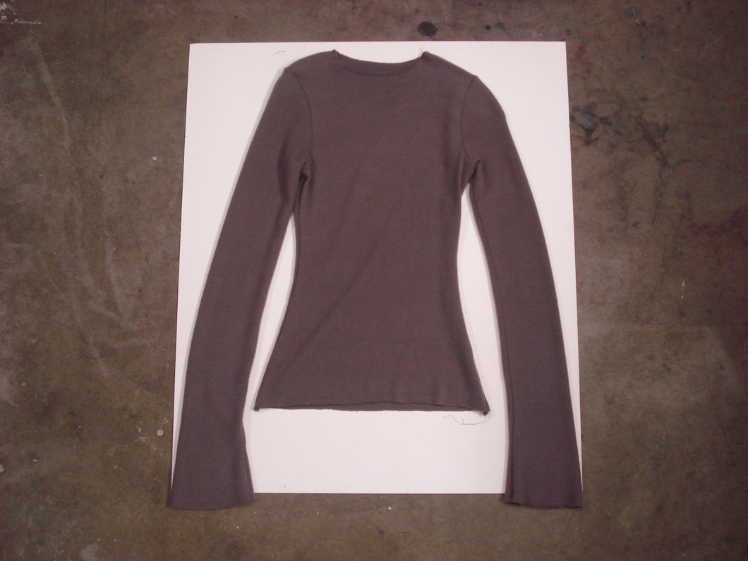 sweater knit long sleeve