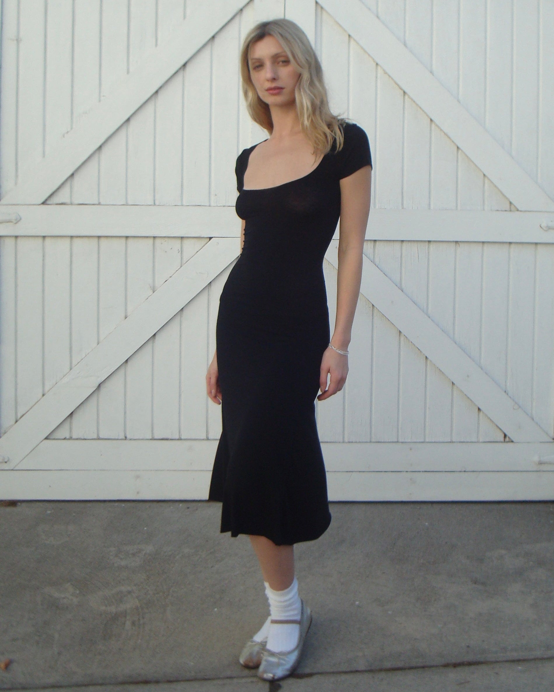 black dress angel Angel dress – ShopExclusiveBoutique main image 0