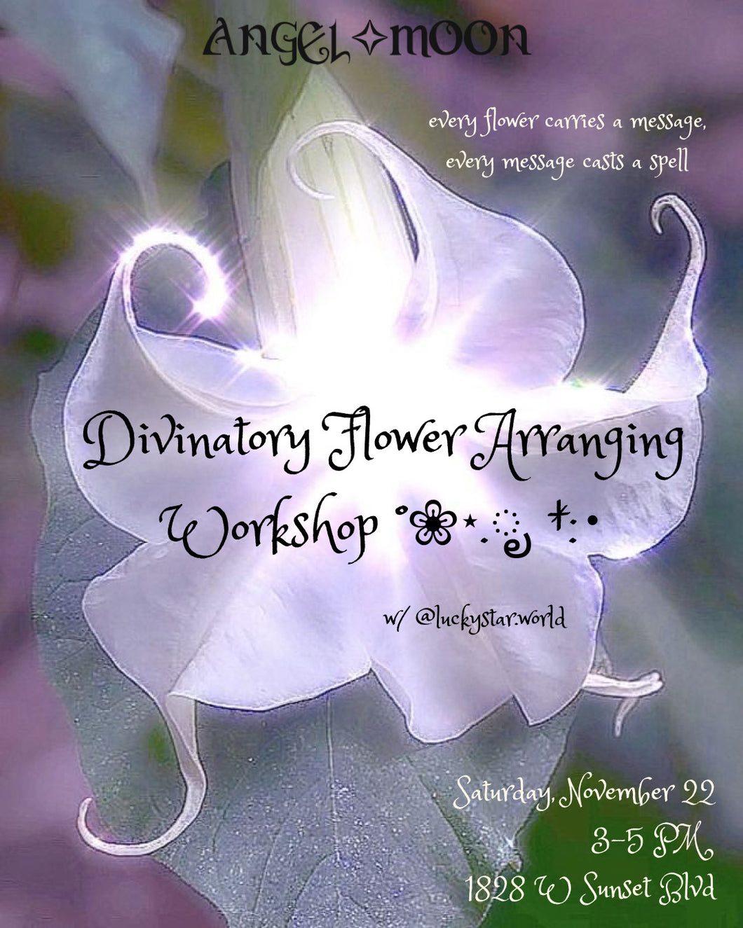 Divinatory Flower Arranging Workshop