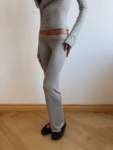 画像をギャラリービューアに読み込む, Charcoal Striped Mia Pant
