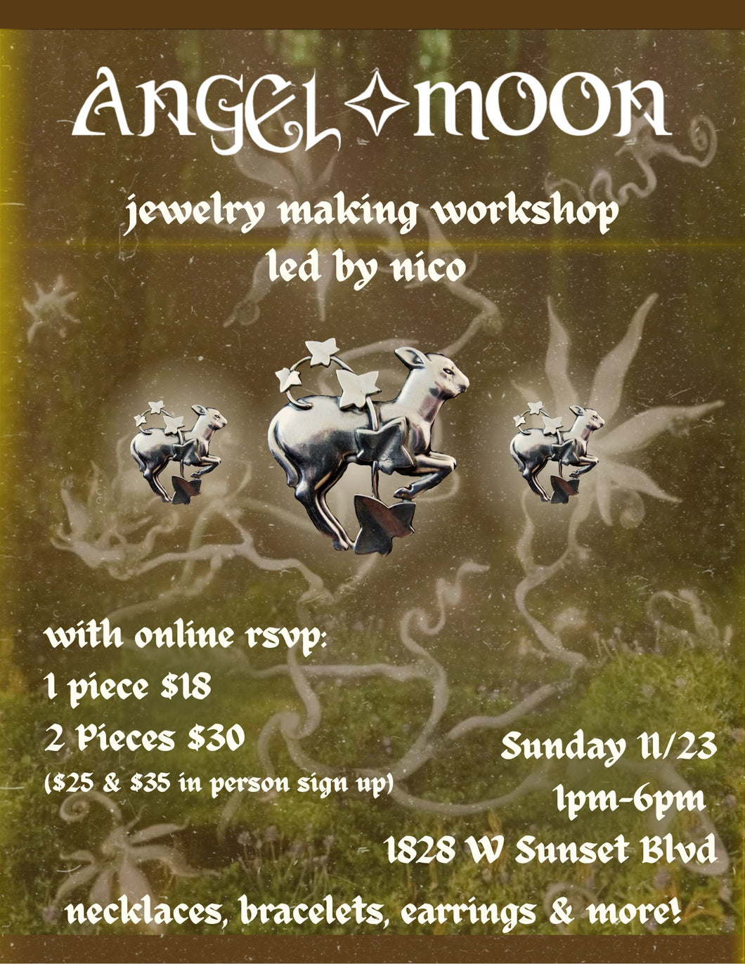 Silly Treasures Jewelry Making Workshop